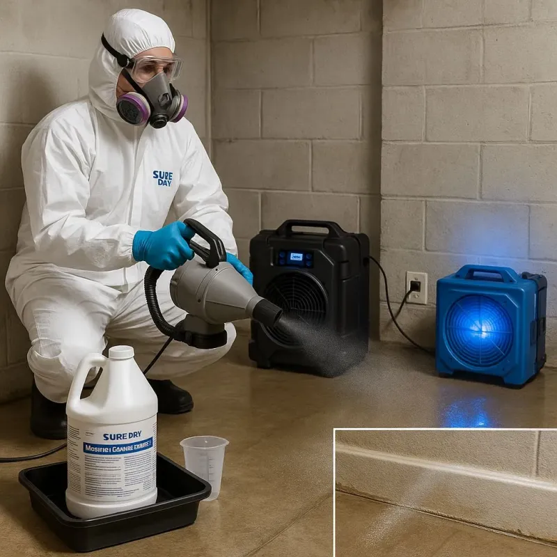 Sanitization and Odor Removal process in Terrytown, NE